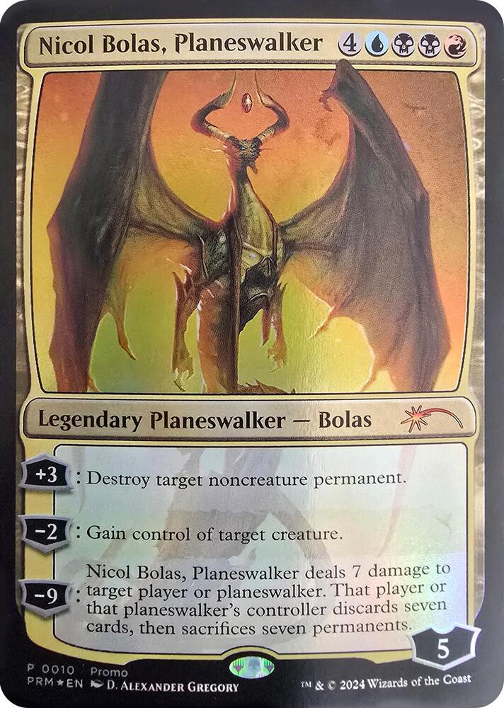 Nicol Bolas, Planeswalker [Unique and Miscellaneous Promos] 10
