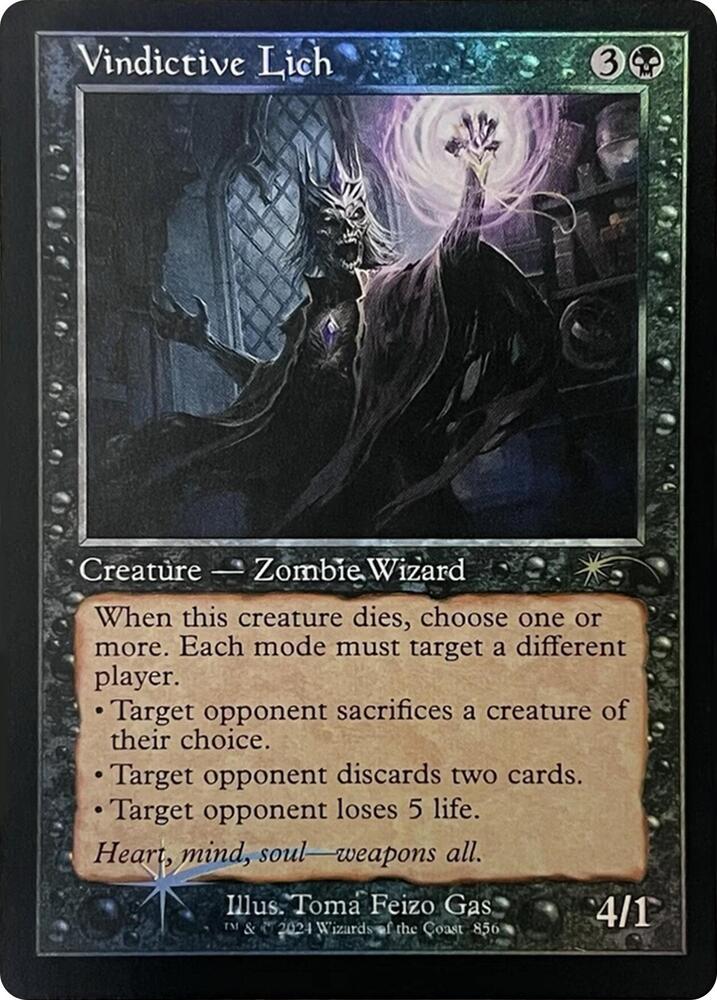 Vindictive Lich (Retro Frame) [Secret Lair Drop Series] 856