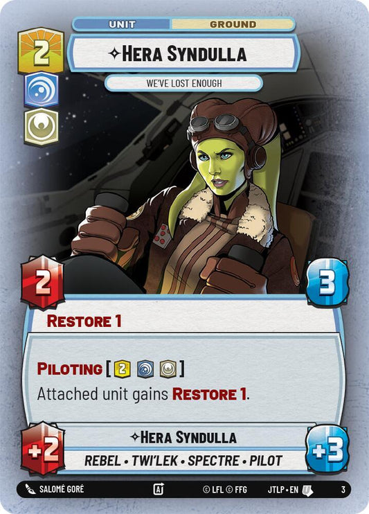 Hera Syndulla - We've Lost Enough [Jump to Lightspeed: Weekly Play Promos] 3