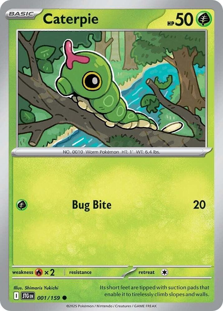 Caterpie [SV09: Journey Together] 001/159