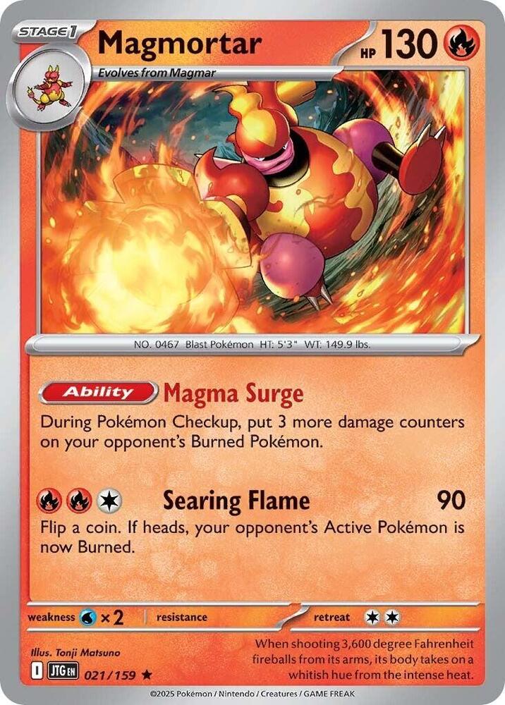Magmortar [SV09: Journey Together] 021/159
