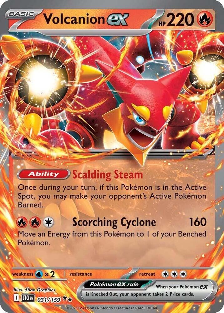 Volcanion ex - 031/159 [SV09: Journey Together] 031/159