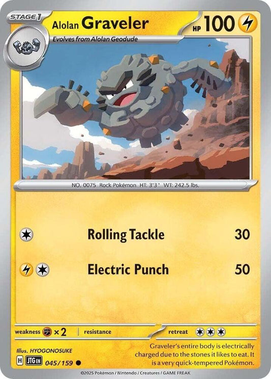 Alolan Graveler [SV09: Journey Together] 045/159