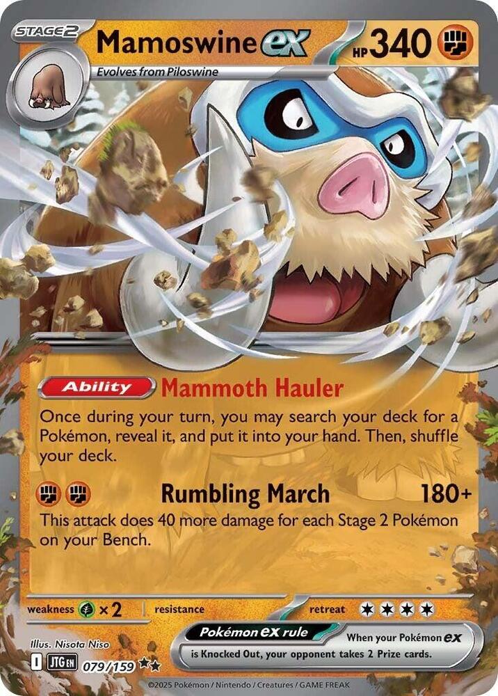 Mamoswine ex - 079/159 [SV09: Journey Together] 079/159