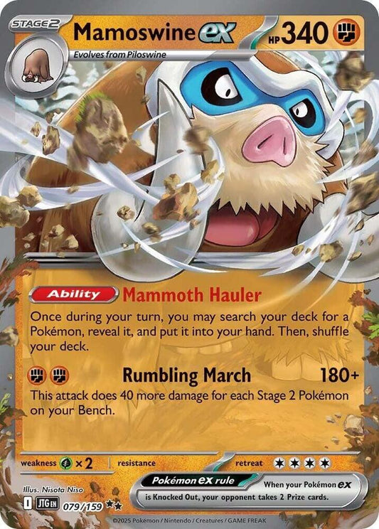 Mamoswine ex - 079/159 [SV09: Journey Together] 079/159