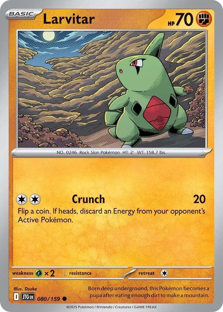 Larvitar [SV09: Journey Together] 080/159
