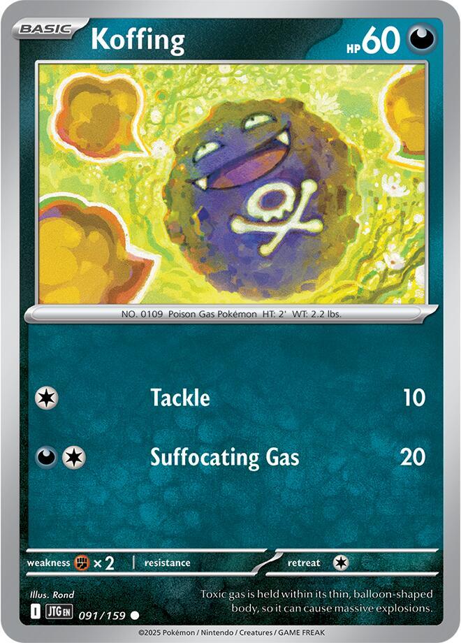 Koffing [SV09: Journey Together] 091/159
