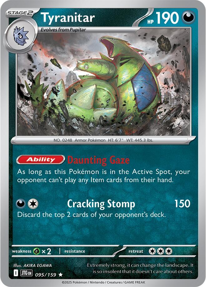 Tyranitar [SV09: Journey Together] 095/159