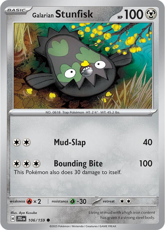 Galarian Stunfisk [SV09: Journey Together] 106/159