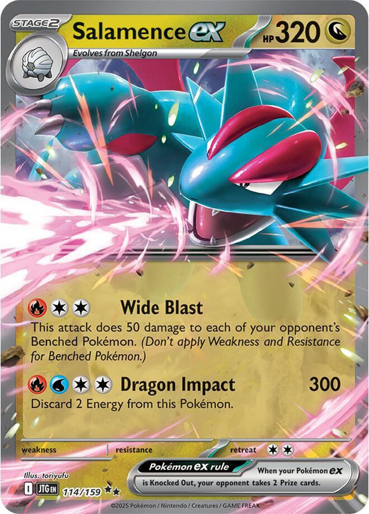 Salamence ex - 114/159 [SV09: Journey Together] 114/159
