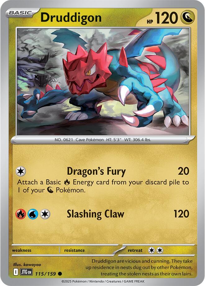 Druddigon [SV09: Journey Together] 115/159