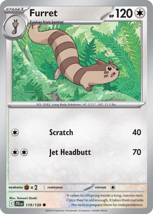 Furret - 119/159 [SV09: Journey Together] 119/159