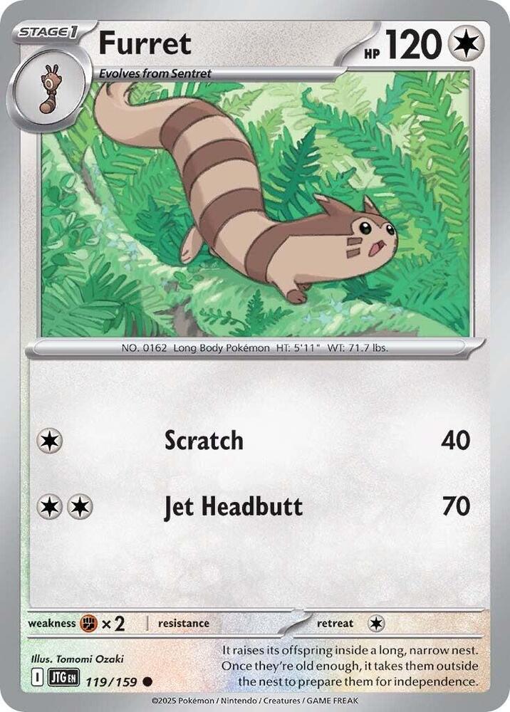 Furret - 119/159 [SV09: Journey Together] 119/159