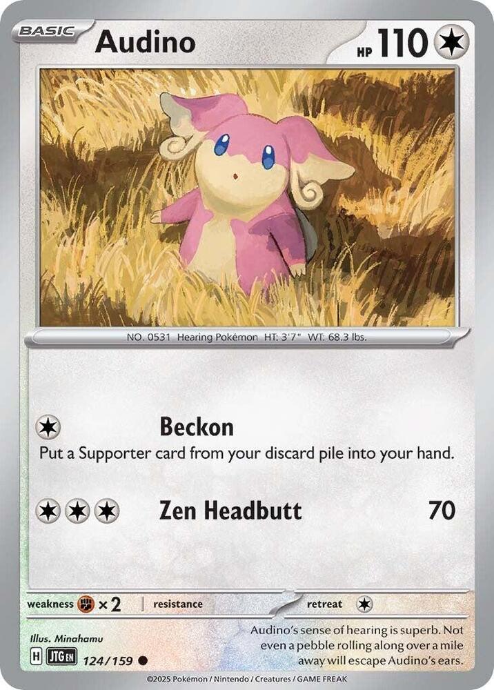 Audino [SV09: Journey Together] 124/159