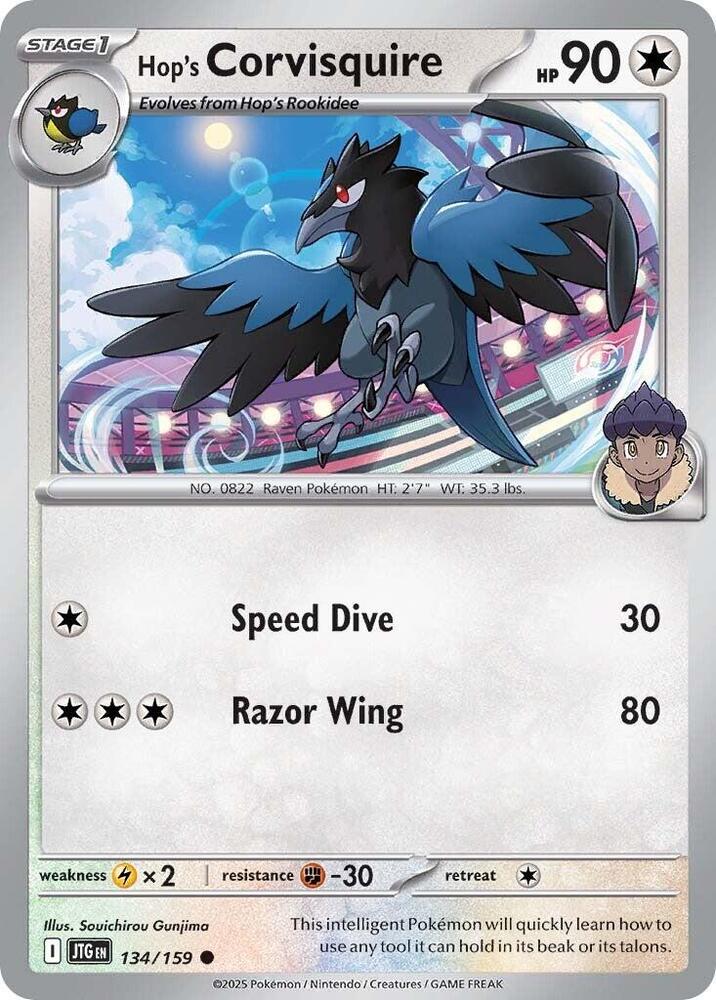 Hop's Corvisquire [SV09: Journey Together] 134/159