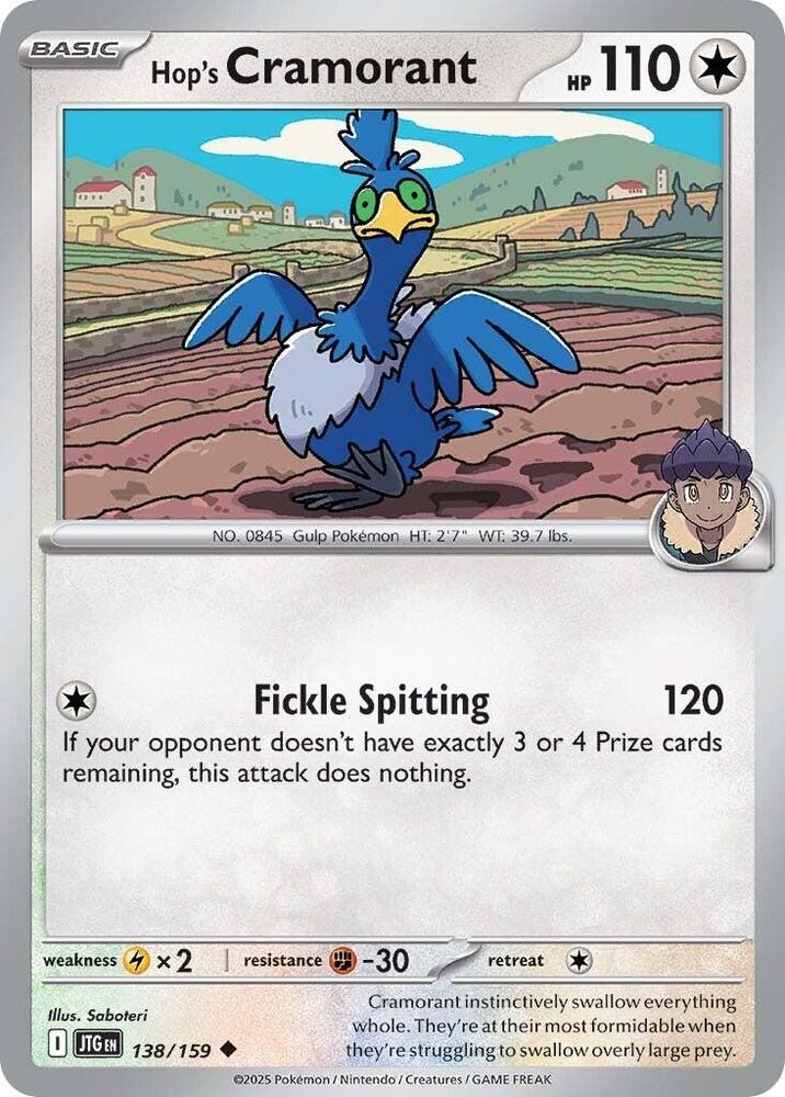 Hop's Cramorant [SV09: Journey Together] 138/159