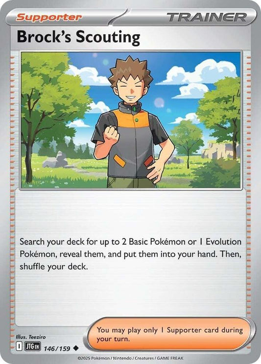 Brock's Scouting - 146/159 [SV09: Journey Together] 146/159