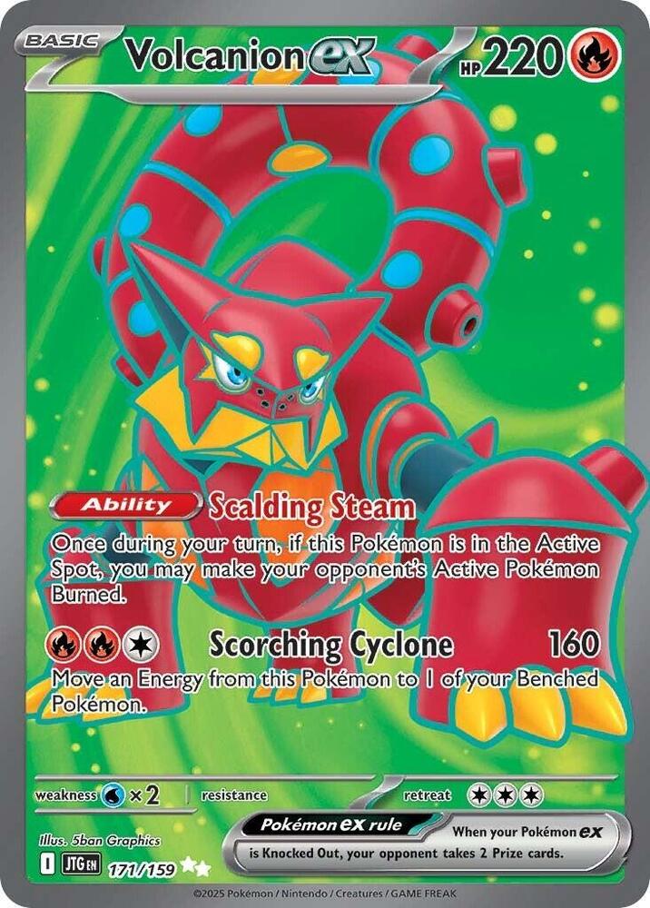 Volcanion ex - 171/159 [SV09: Journey Together] 171/159