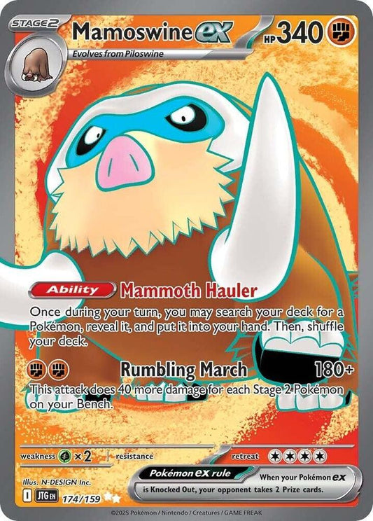 Mamoswine ex - 174/159 [SV09: Journey Together] 174/159