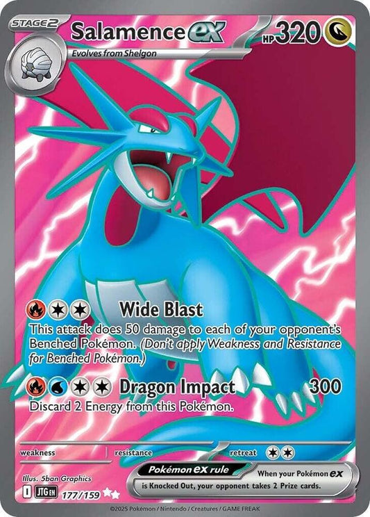 Salamence ex - 177/159 [SV09: Journey Together] 177/159