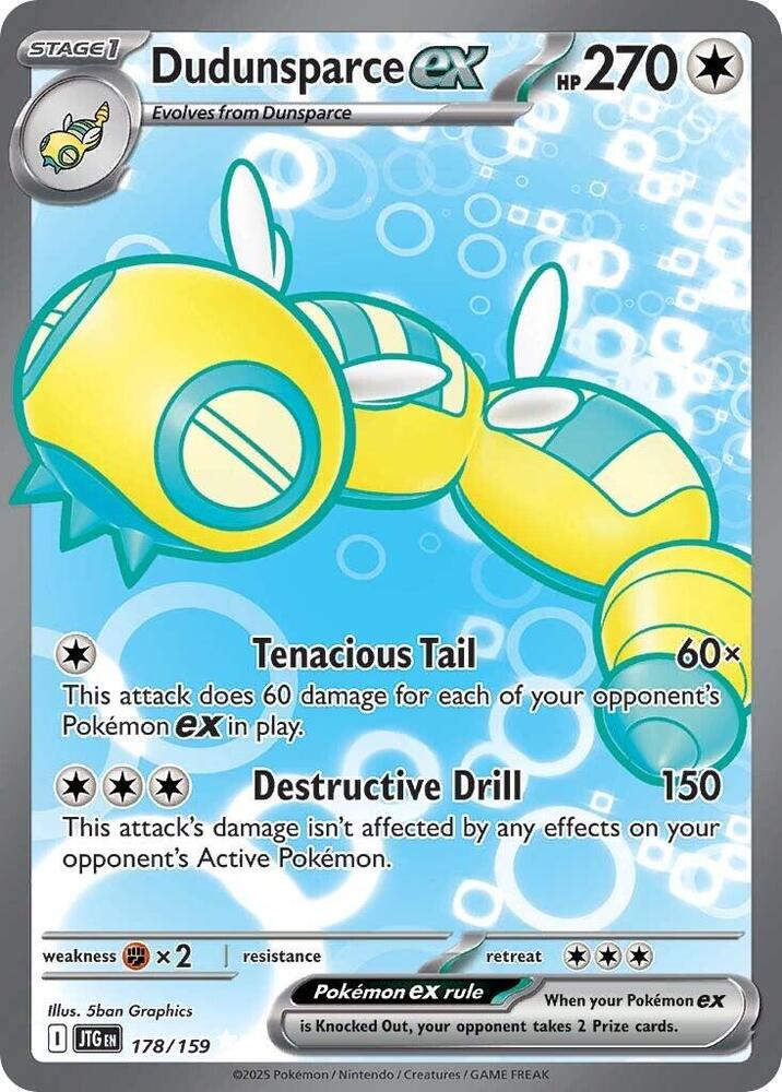 Dudunsparce ex - 178/159 [SV09: Journey Together] 178/159