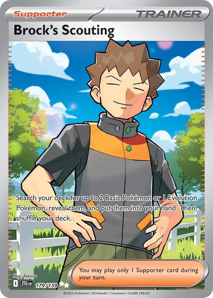 Brock's Scouting - 179/159 [SV09: Journey Together] 179/159