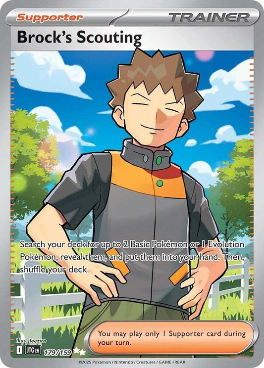 Brock's Scouting - 179/159 [SV09: Journey Together] 179/159