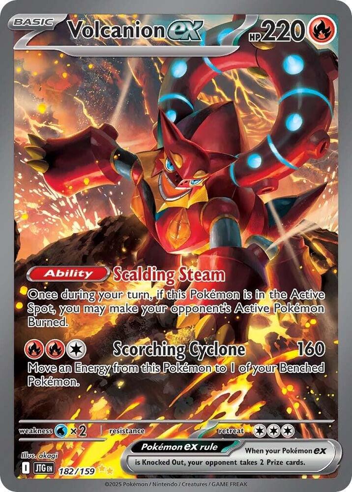 Volcanion ex - 182/159 [SV09: Journey Together] 182/159