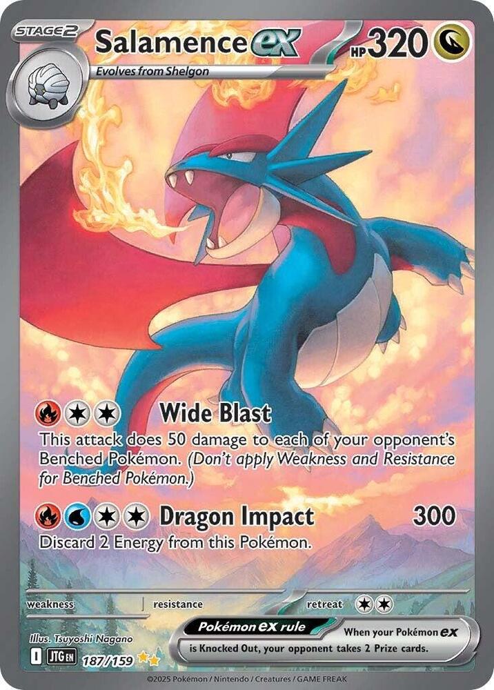Salamence ex - 187/159 [SV09: Journey Together] 187/159