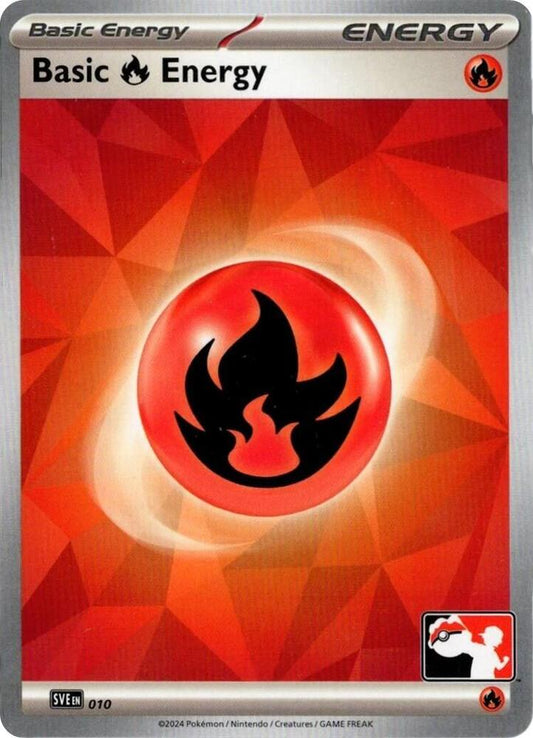 Basic Fire Energy - 010 [Prize Pack Series Cards] 010