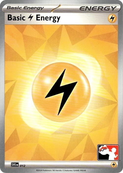 Basic Lightning Energy - 012 [Prize Pack Series Cards] 012