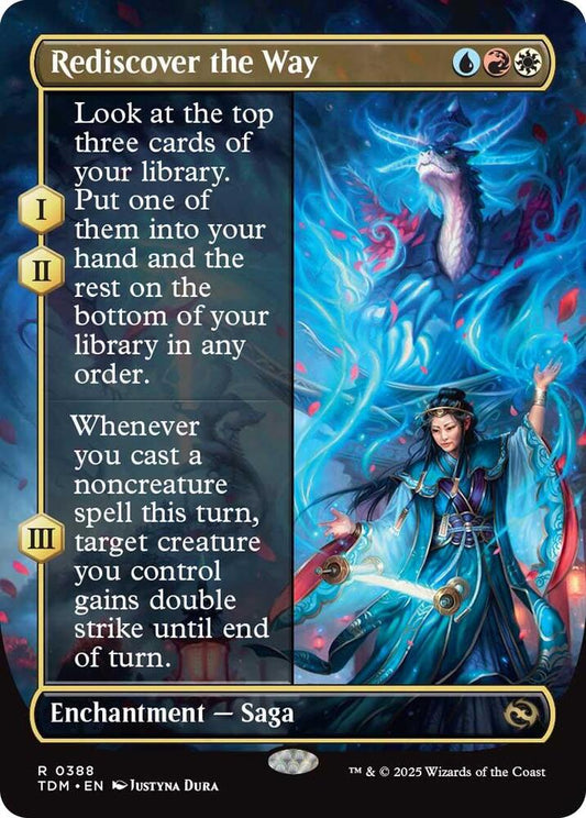 Rediscover the Way (Borderless) [Tarkir: Dragonstorm] 388