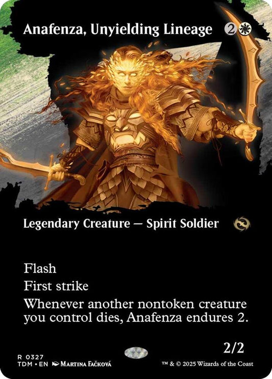 Anafenza, Unyielding Lineage (Borderless) [Tarkir: Dragonstorm] 327