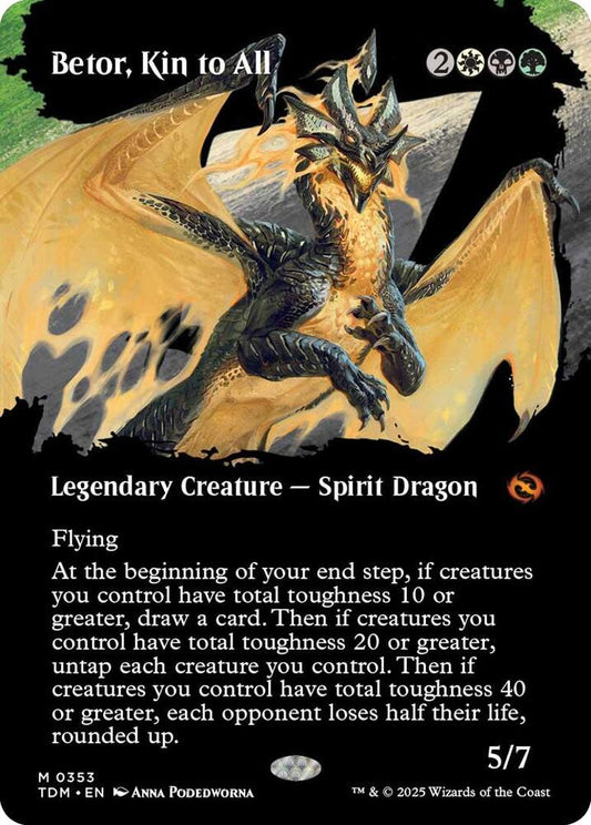 Betor, Kin to All (Borderless) [Tarkir: Dragonstorm] 353