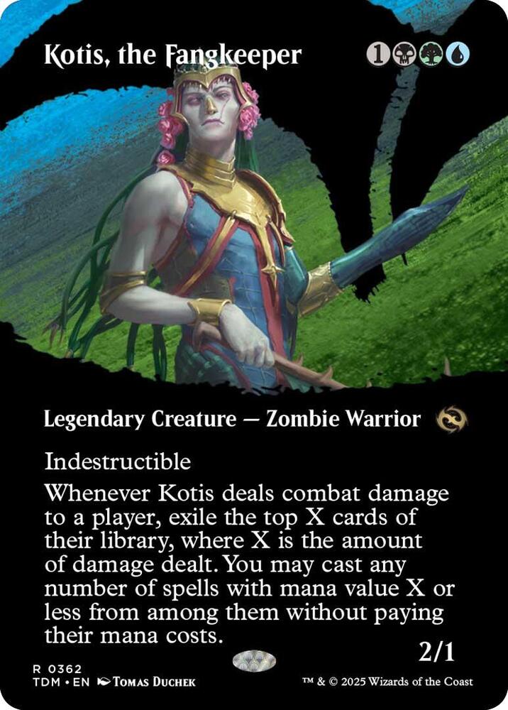 Kotis, the Fangkeeper (Borderless) [Tarkir: Dragonstorm] 362