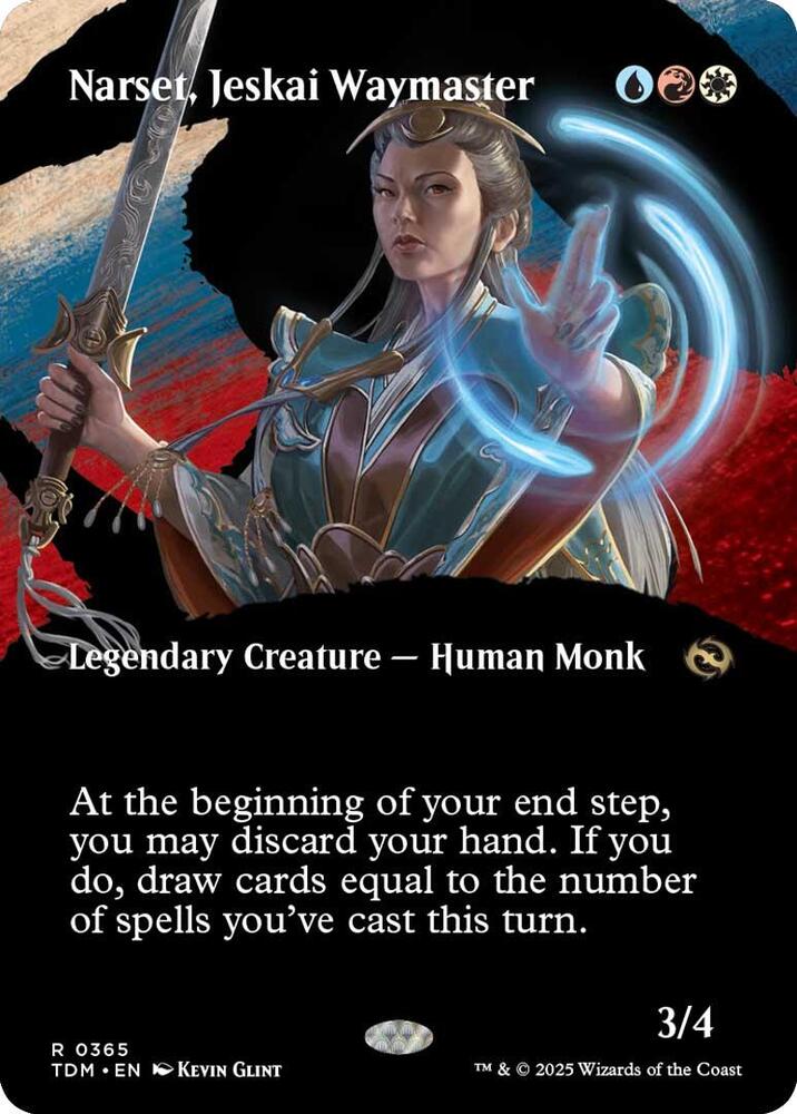 Narset, Jeskai Waymaster (Borderless) [Tarkir: Dragonstorm] 365