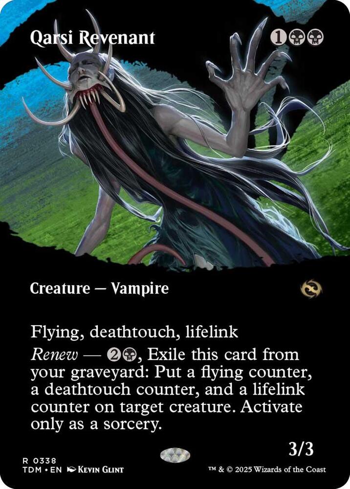 Qarsi Revenant (Borderless) [Tarkir: Dragonstorm] 338