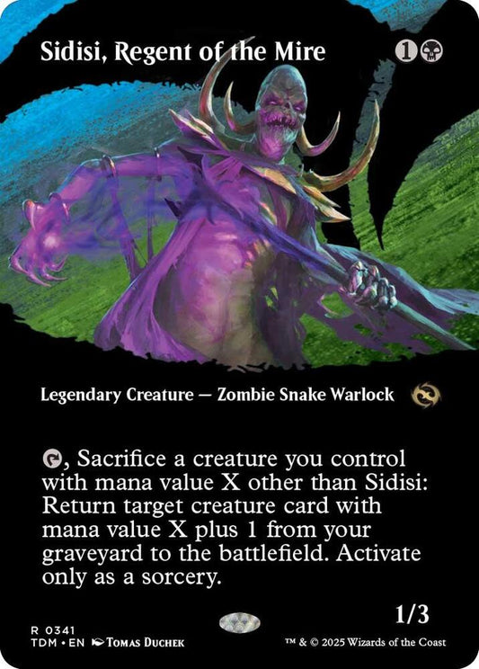 Sidisi, Regent of the Mire (Borderless) [Tarkir: Dragonstorm] 341