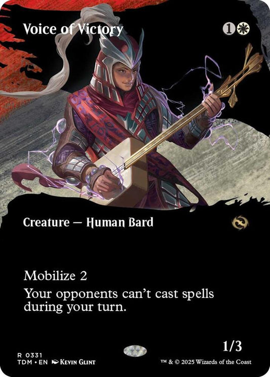 Voice of Victory (Borderless) [Tarkir: Dragonstorm] 331