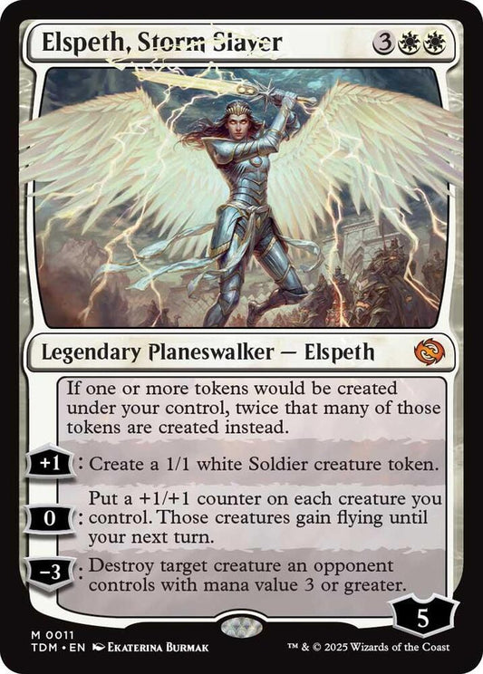 Elspeth, Storm Slayer [Tarkir: Dragonstorm] 11