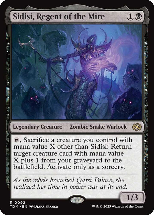 Sidisi, Regent of the Mire [Tarkir: Dragonstorm] 92