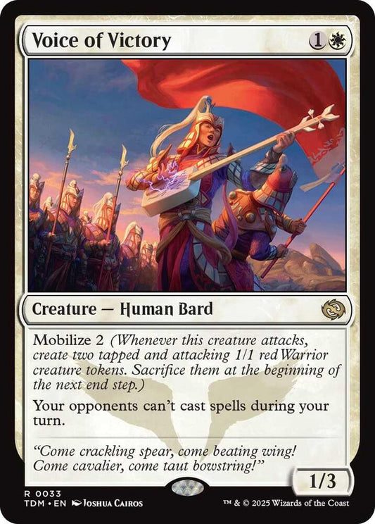 Voice of Victory [Tarkir: Dragonstorm] 33