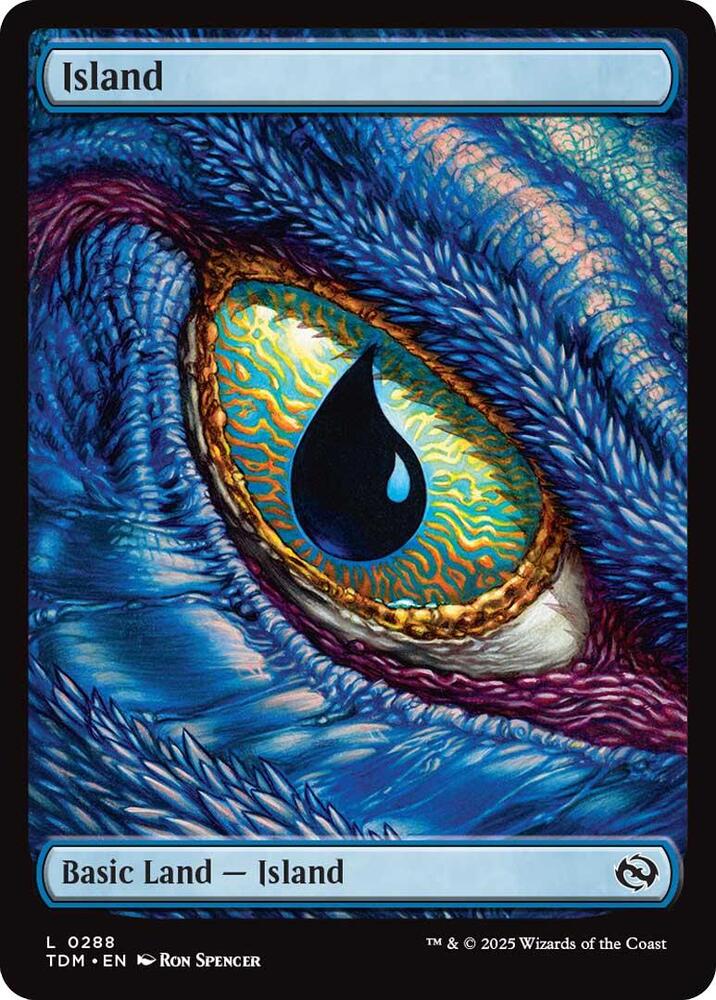 Island (0288) [Tarkir: Dragonstorm] 288