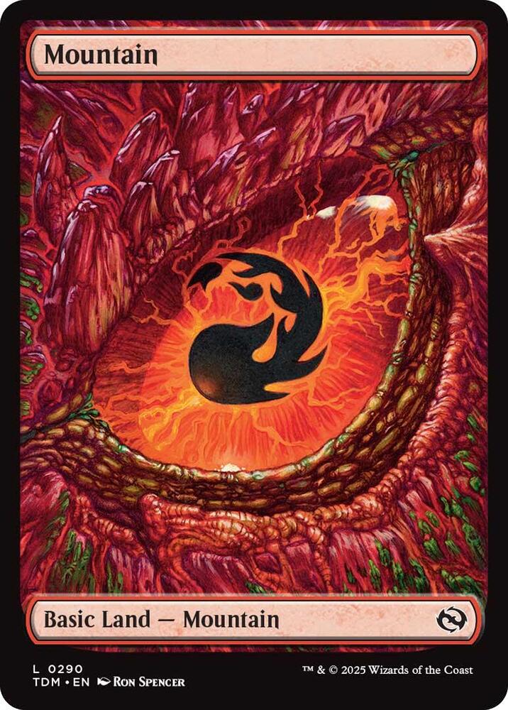 Mountain (0290) [Tarkir: Dragonstorm] 290