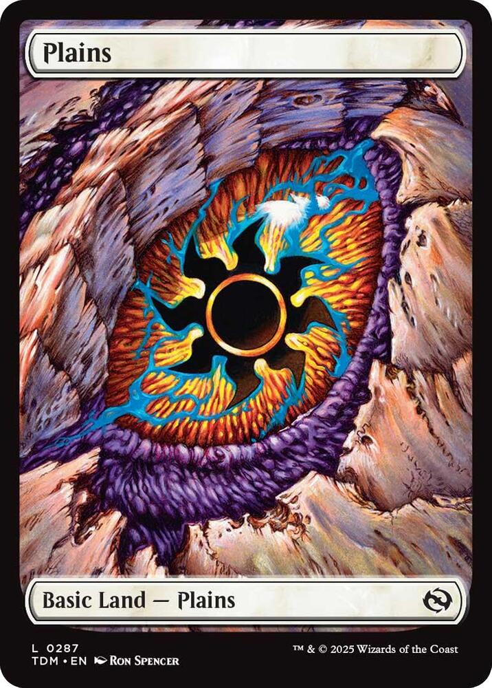 Plains (0287) [Tarkir: Dragonstorm] 287
