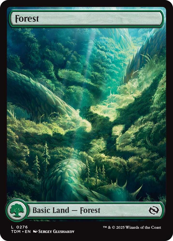 Forest (0276) [Tarkir: Dragonstorm] 276