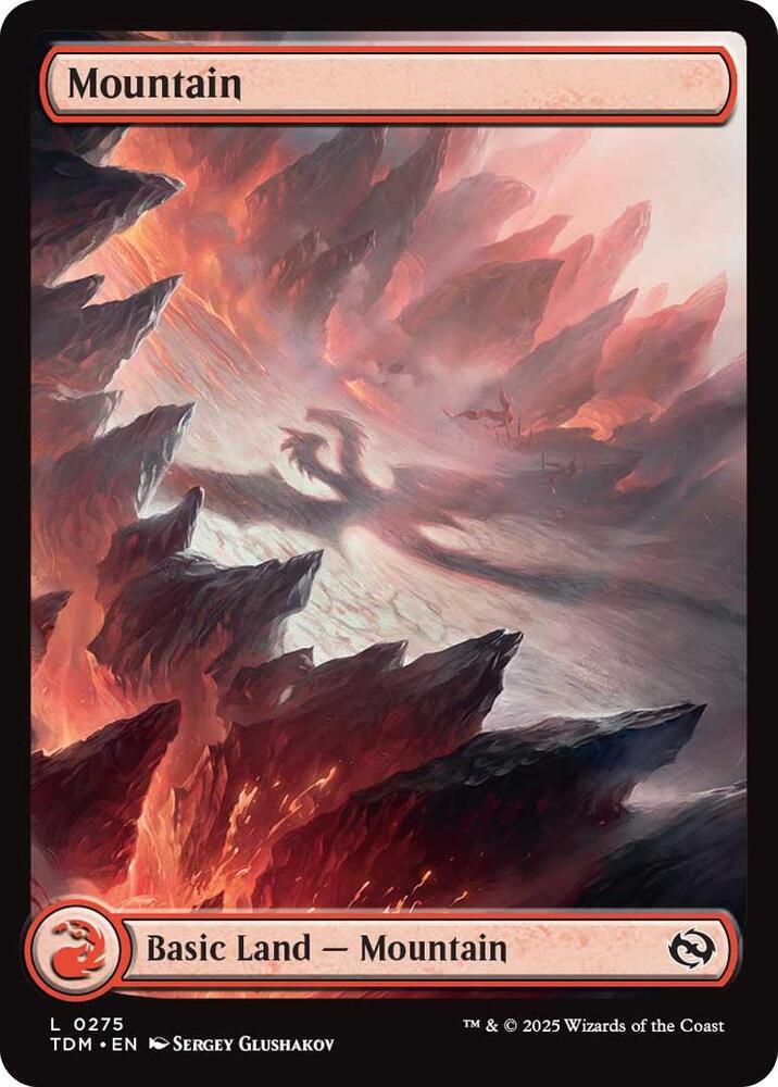Mountain (0275) [Tarkir: Dragonstorm] 275