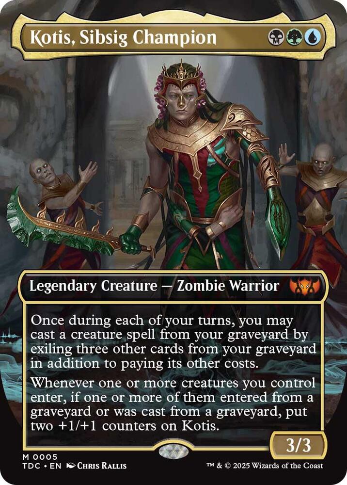 Kotis, Sibsig Champion (Borderless) [Commander: Tarkir: Dragonstorm] 5