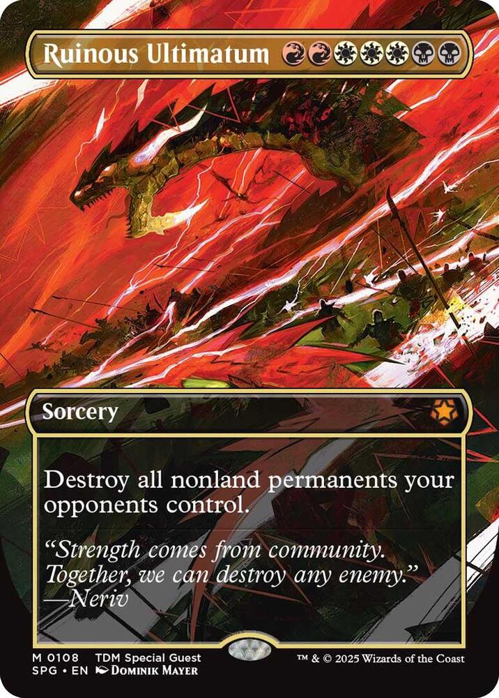 Ruinous Ultimatum (Borderless) [Special Guests] 108
