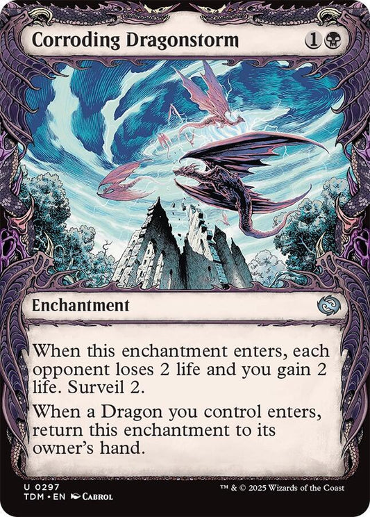 Corroding Dragonstorm (Showcase) [Tarkir: Dragonstorm] 297